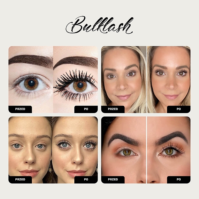 Make-up Set - Bulklash Dual Component 4D Mascara (Mascara 10ml + Seide 1.5 g) — Bild N11