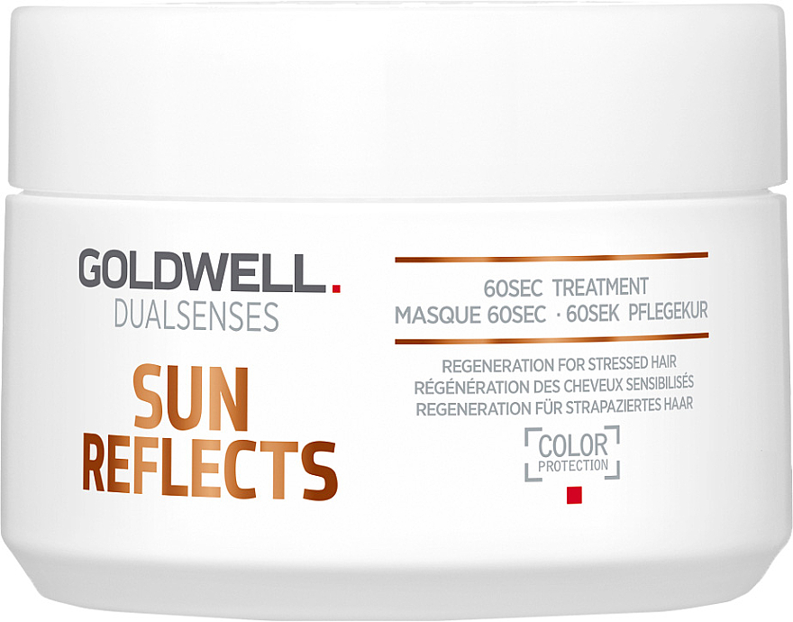 Regenerierende Maske für strapaziertes Haar - Goldwell Dualsenses Sun Reflects — Bild N1