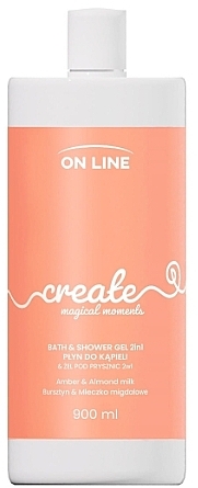 2in1 Bade- und Duschgel Create - On Line Bath & Shower Gel — Bild N1