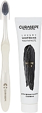 Set - Curaprox Curasept Whitening Luxury White (t/paste/75ml + toothbrush) — Bild N1