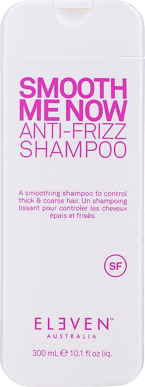 Glattendes und feuchtigkeitsspendendes Shampoo für widerspenstiges und krauses Haar - Eleven Australia Smooth Me Now Anti-Frizz Shampoo — Bild N4
