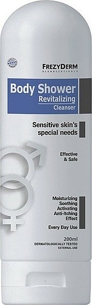 Revitalisierendes Duschgel für empfindliche Haut - Frezyderm Body Shower Revitalizing Cleanser — Bild N1