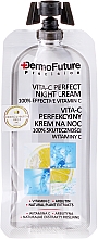 Glättende und aufhellende Nachtcreme für eine strahlende Haut - Dermofuture Vita-C Perfect Night Cream — Foto N1