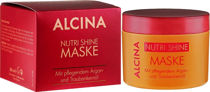 Pflegende Haarmaske - Alcina Nutri Shine Oil Mask — Bild N1