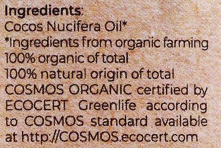 100% Reines Bio Kokosnussöl - Arganour Coconut Oil — Bild N2