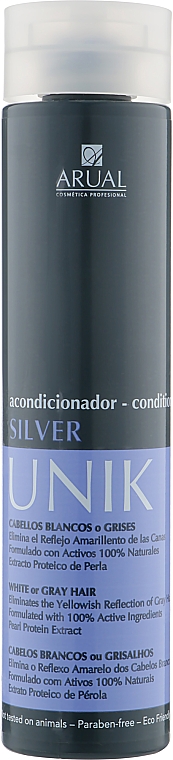 Conditioner für blondes und graues Haar - Arual Unik Silver Conditioner — Bild N1