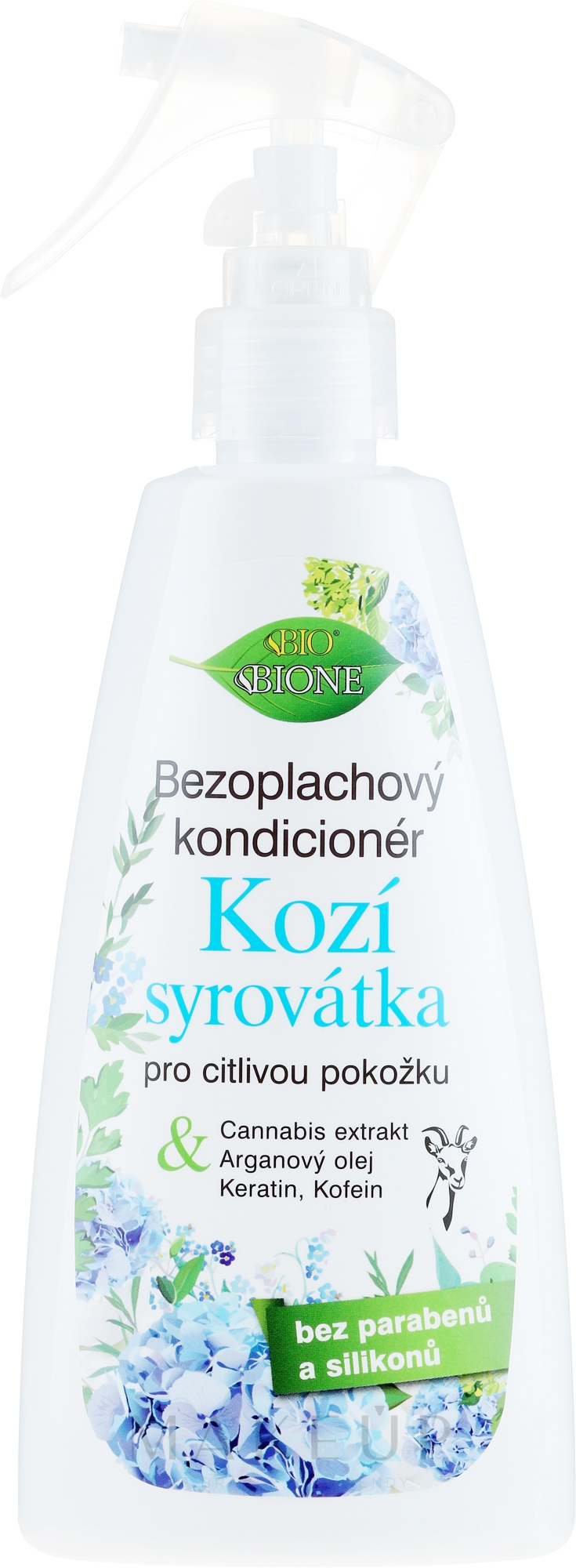 Haarspülung mit Ziegenmilch ohne Ausspülen - Bione Cosmetics Goat Milk Leave In Conditioner — Bild 260 ml