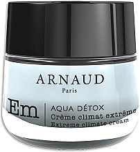 Düfte, Parfümerie und Kosmetik Schützende Gesichtscreme mit Meerwasser - Arnaud Aqua Detox Extreme Climate Cream