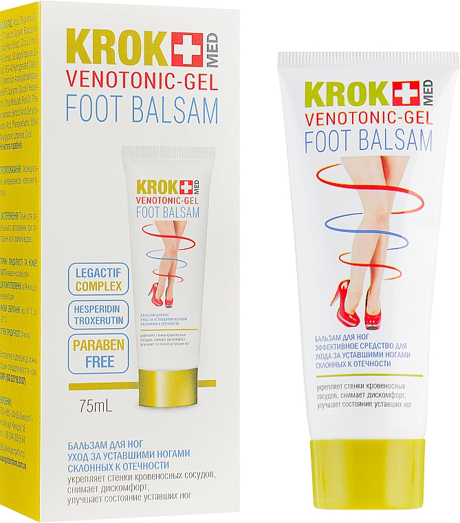 Fußbalsam - PhytoBioTechnologien Krok Med Venotonic-Gel — Bild N1