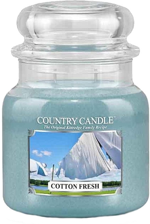 Duftkerze im Glas Cotton Fresh - Country Candle Cotton Fresh