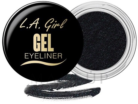 Gel-Eyeliner - L.A. Girl Gel Eyeliner — Bild GEL732 - Black Cosmic Shimmer