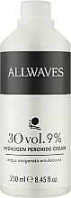 Düfte, Parfümerie und Kosmetik Entwicklerlotion 9% - Allwaves Cream Hydrogen Peroxide 9%