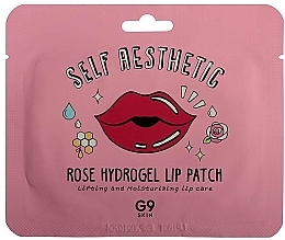 Düfte, Parfümerie und Kosmetik Feuchtigkeitsspendende Hydrogel-Lippenpatches mit Rosenwasser und Lifting-Effekt - G9Skin Self Aesthetic Rose Hydrogel Lip Patch