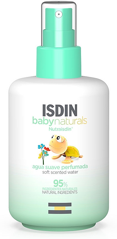 Aromatisiertes Wasser für Babys - Isdin Baby Naturals Daily Soft Scented Water — Bild N1