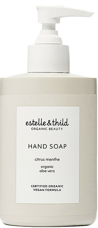 Flüssige Handseife mit Aloe Vera - Estelle & Thild Citrus Menthe Citrus Menthe Hand Soap — Bild N1