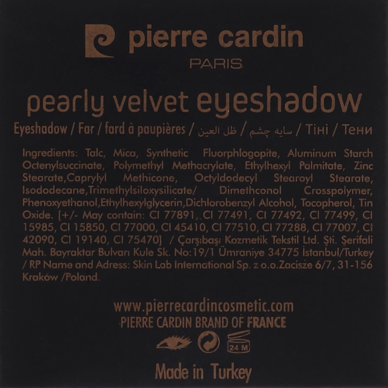 Lidschatten - Pierre Cardin Pearly Velvet Eyeshadow — Bild N3