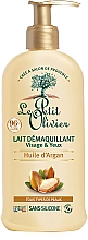 Reinigungsmilch für Gesicht und Augen mit Arganöl - Le Petit Olivier Purifying Cleansing Milk Of Eyes And Face — Bild N1