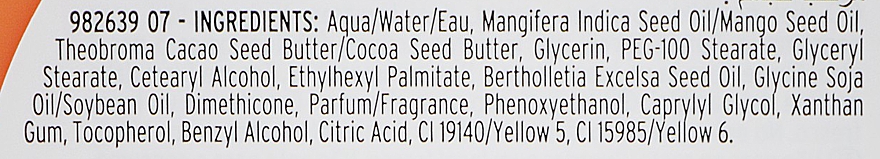 Feuchtigkeitsspendende und weichmachende Körperbutter mit Mangosamenöl für trockene Haut - The Body Shop Mango Softening Body Butter — Bild N4