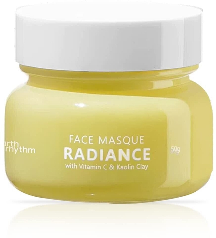 Gesichtsmaske Glow mit Vitaminen und Kaolinerde - Earth Rhythm Radiance Face Masque With Vitamin & Kaolin Clay — Bild N2