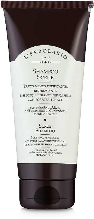 Shampoo-Peeling für Haare gegen Schuppen - L'Erbolario Shampoo Scrub — Bild N2