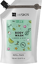 Baby-Duschgel Zitrone und Minze - HiSkin Kids Body Wash Limone & Mint (Refill)  — Bild N1