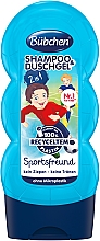 Düfte, Parfümerie und Kosmetik 2in1 Shampoo und Duschgel für zarte Kinderhaut Sportsfreund - Bubchen Kids Shampoo and Shower
