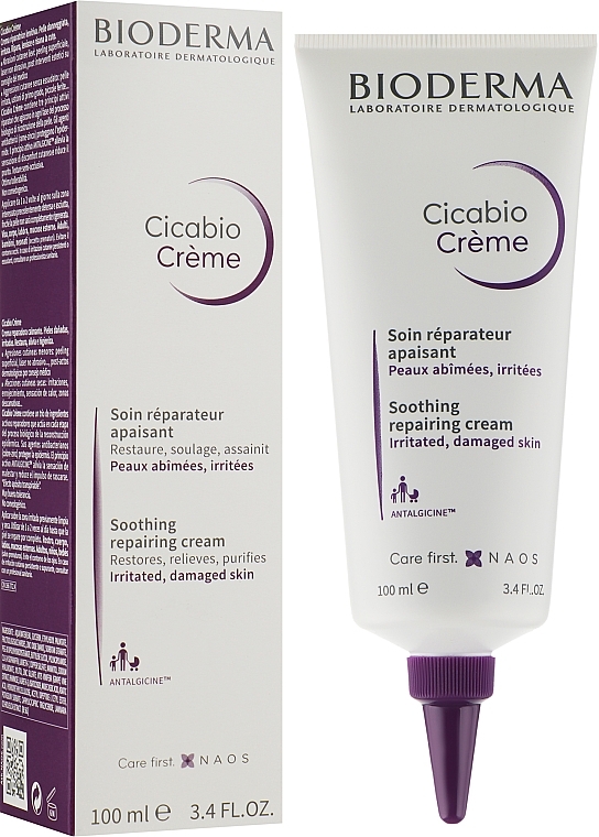 Beruhigende und regenerierende Körpercreme - Bioderma Cicabio Cream Soothing & Repairing Cream — Bild N5