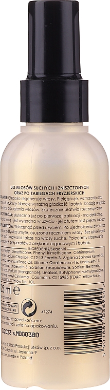 Zwei-Phasen glättender Haarspray-Conditioner mit Arganöl - Ziaja — Bild N2