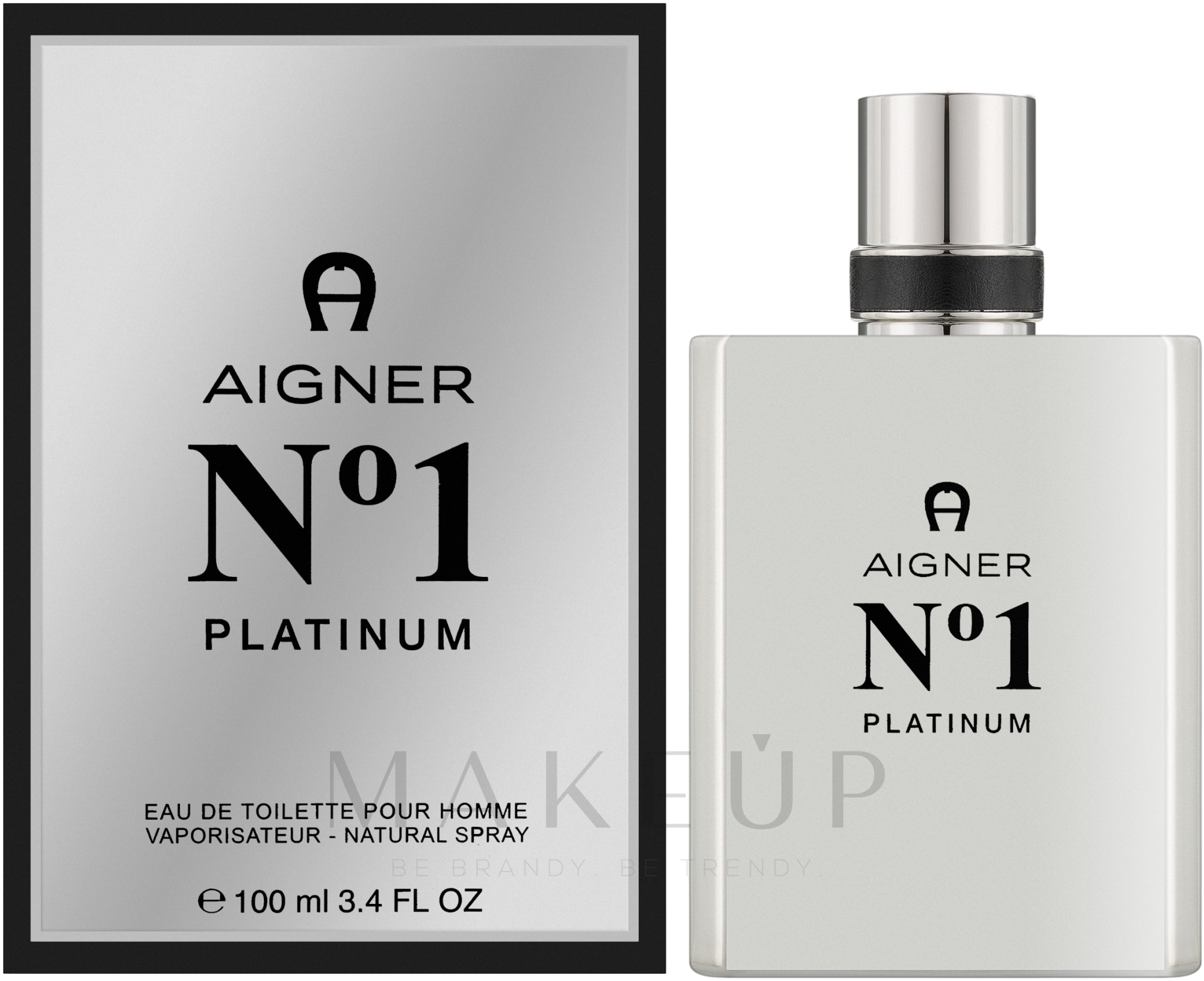 Aigner No 1 Platinum - Eau de Toilette — Bild 100 ml