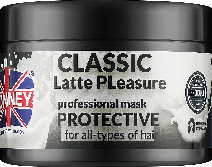 Schützende Haarmaske für alle Haartypen - Ronney Mask Classic Latte Pleasure Protective — Bild N1
