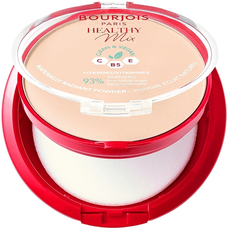 Kompakter Puder für das Gesicht - Bourjois Healthy Mix Clean & Vegan Powder — Bild N2