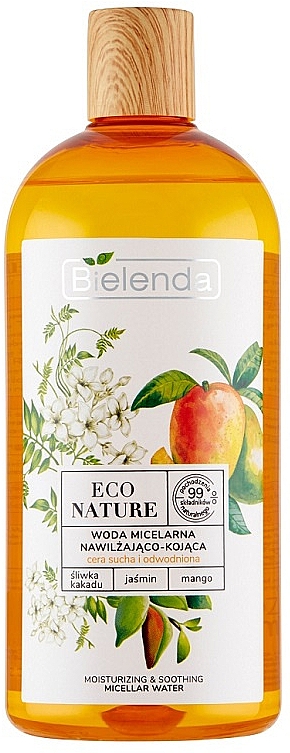 Mizellenwasser mit Mango und Jasmin - Bielenda Eco Nature Moisturizing & Soothing Micellar Water — Bild N1