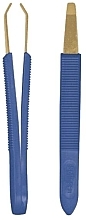 Pinzette gerade 8.5 cm 1061/G blau - Titania — Bild N1