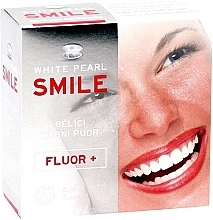 Aufhellendes Zahnpulver mit Menthol - White Pearl Smile Tooth Whitening Powder Fluor + — Bild N2