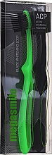 Zahnbürste Loop grün + schwarz 2 St. - Megasmile Black Whiteninng Loop — Bild N1