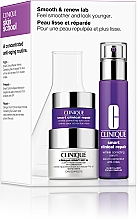 Gesichtspflegeset - Clinique Smooth & Renew Lab Set (Gesichtsserum 30ml + Gesichtscreme 15ml + Augencreme 5ml) — Bild N1