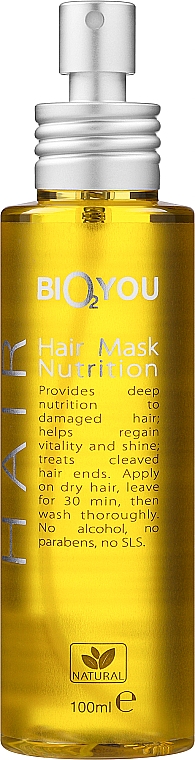 Nährende Haarmaske - Bio2You Natural Hair Mask — Bild N1