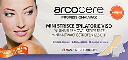 Düfte, Parfümerie und Kosmetik Kaltwachsstreifen für das Gesicht - Arcocere Deepline Mini-Hair Removal Strips Face