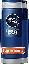 Set - NIVEA MEN Protect & Care (sh/gel/2x500ml) — Bild N1