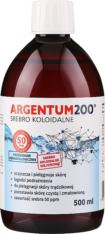 Gesichtstonikum mit kolloidalem Silber - Aura Herbals Argentum200 50 ppm — Bild N2