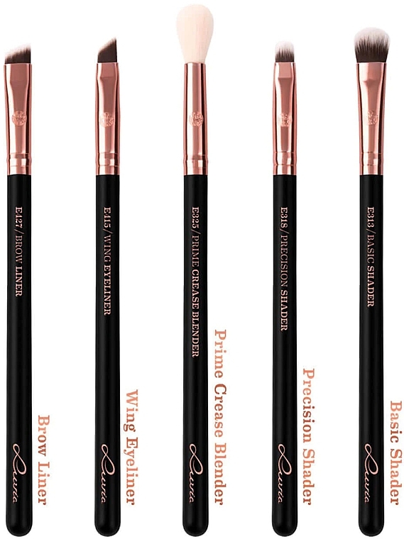 Luvia Cosmetics Black Diamond Essential - Brushes 14 Make-up-Pinsel-Set Set St