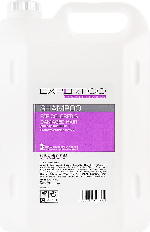 Shampoo für gefärbtes und geschädigtes Haar - Tico Professional For Colored&Damaged Hair — Bild N3
