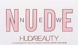 Lidschattenpalette - Huda Beauty The New Nude Eye Shadow Palette — Bild N2
