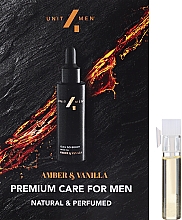 Bartserum - Unit4Men Amber&Vanilla Beard Serum (Probe)  — Bild N1