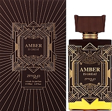 Düfte, Parfümerie und Kosmetik Zimaya Amber Is Great - Eau de Parfum