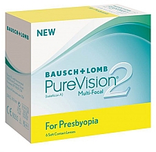 Kontaktlinsen 8.6 mm High 6 St. - Bausch & Lomb PureVision 2 Multi-Focal — Bild N1
