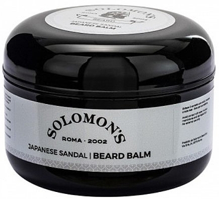 Bartbalsam Japanisches Sandelholz - Solomon's Beard Balm Japanese Sandal — Bild N1