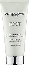 Düfte, Parfümerie und Kosmetik Erfrischende und entspannende Fußcreme - Verdeoasi Foot Cream Relaxing Refreshing