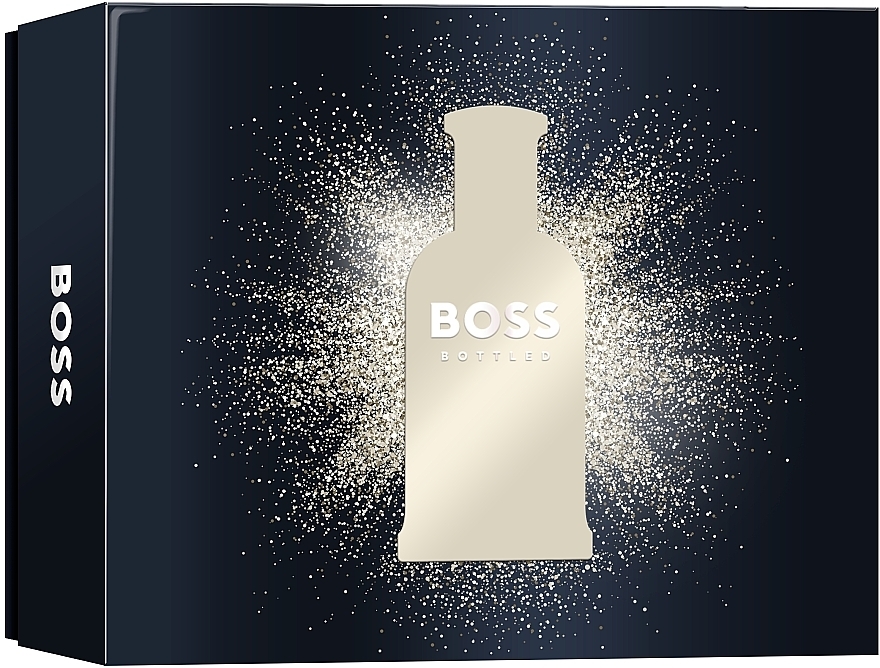 BOSS Bottled - Duftset (Eau de Toilette 100ml + Duschgel 100ml + Eau de Toilette 10ml) — Bild N1