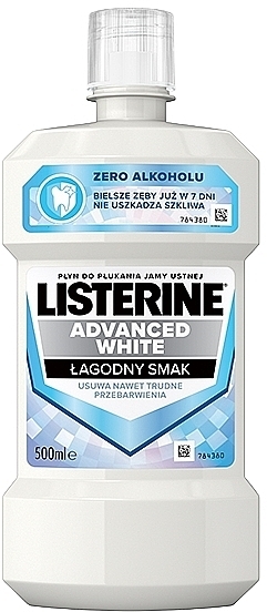 Mundspülung für weißere Zähne - Listerine Advanced White